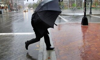 В Кривом Роге объявлено штормовое предупреждение